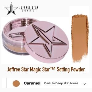 Caramel • Jeffree Star Cosmetics ✨ Magic Star™ Setting Powder • New in Box